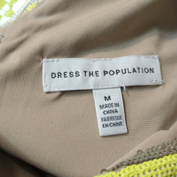 NWot  Dress The Population Zoe Dress- size M #235 - Picture 5 of 6